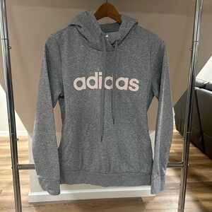 Women's Gray Essentials Linear Fleece Sweatshirt size small